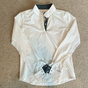 DOVER-Kids Riding Show Shirt- Girls size L